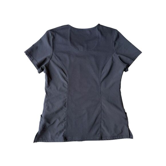 Infinity Women's 6-Pocket STRETCH Rib-Knit Waistband Cargo Scrub Pants & 2 Tops - Picture 8 of 10